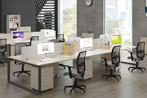 Мебель для персонала TREND Metal Дуб Феррара фото