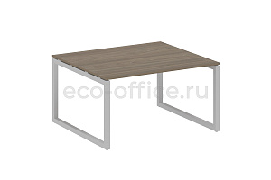 Стол переговорный (1 столешница) METAL SYSTEM QUATTRO 5x5 50БО.ПРГ-1.3 Вяз Благородный / Серый металл фото