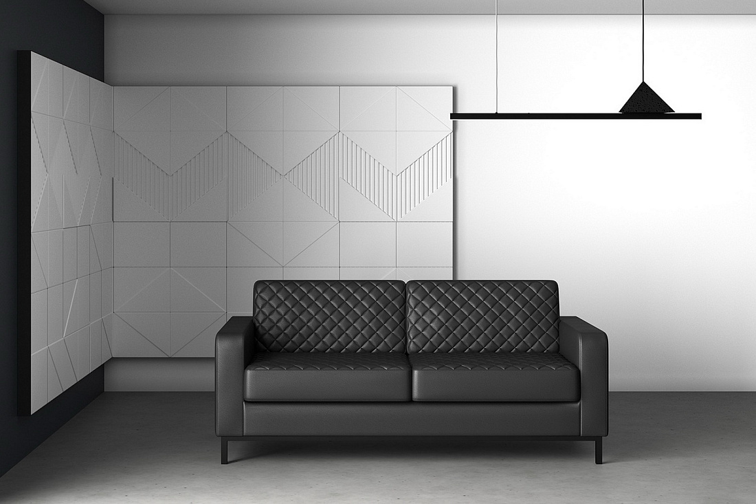 мягкая мебель aveo чёрная экокожа фото