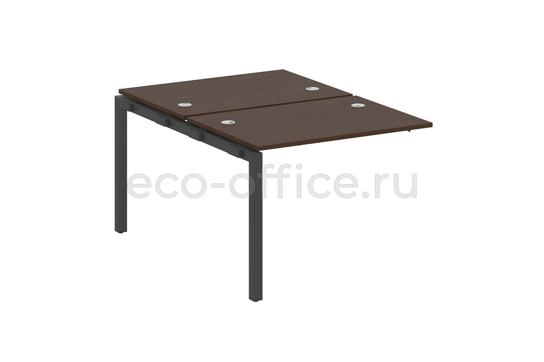 Проходной наборный элемент METAL SYSTEM QUATTRO 5x5 50БП.ПРС-СП-2.1 Венге Цаво / Антрацит металл купить в Москве
