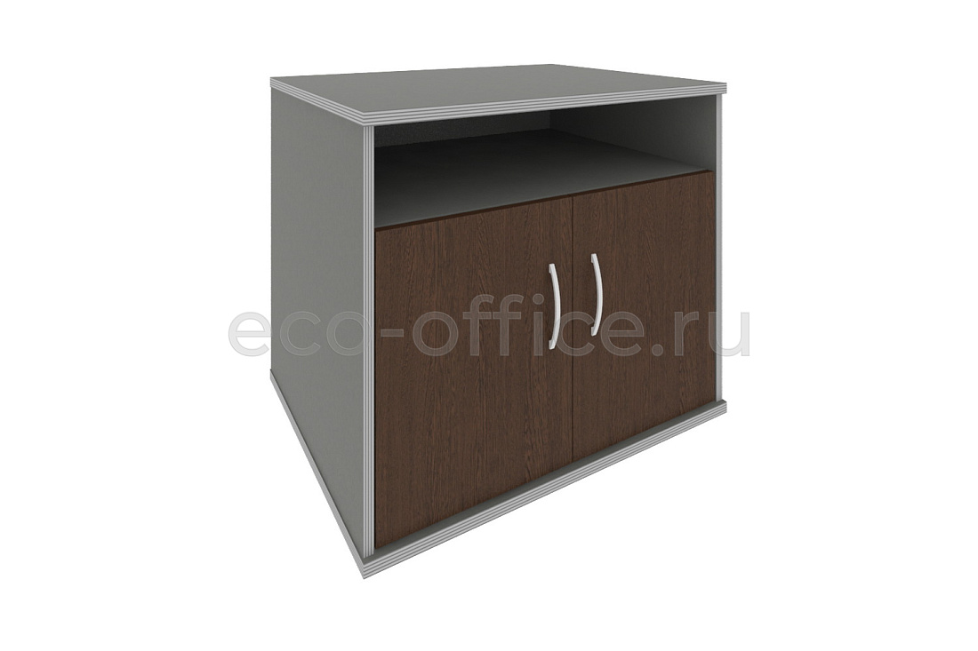 Тумба под оргтехнику RIVA А.ТМ-1-S Венге-металлик купить в Москве