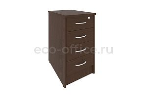 Тумба приставная 4 ящика RIVA А.ТП-4.1F-S Венге Цаво фото
