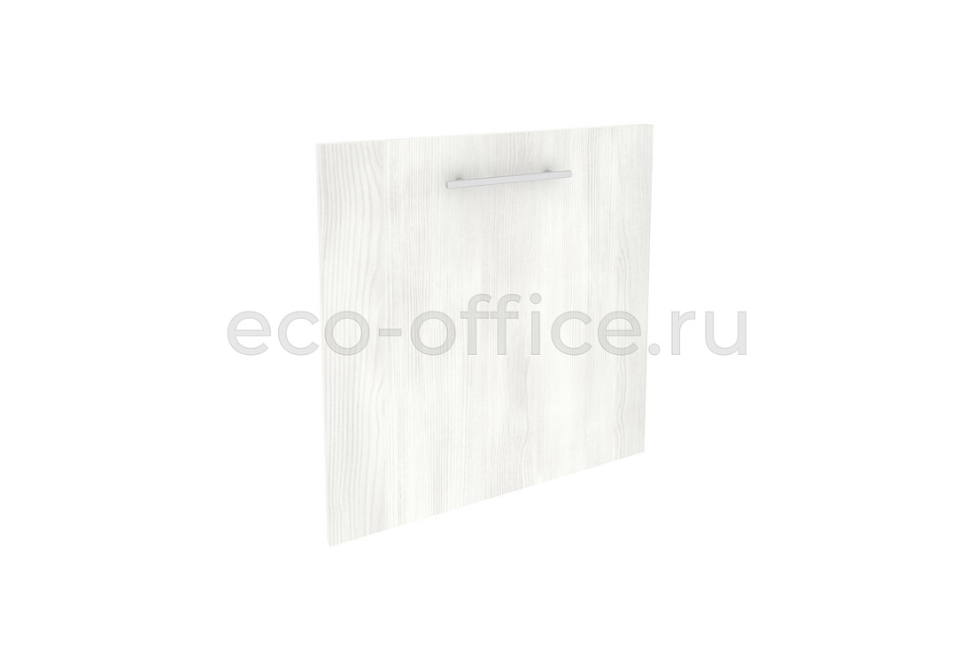 Фасад тумбы низкий левый FIT MN-FTN (L) Снежная Патина купить в Москве