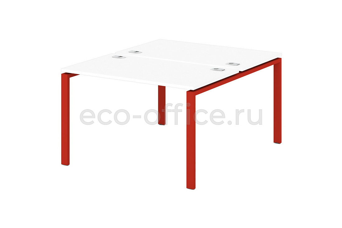 Стол-тандем на металлокаркасе 60*30 SENTIDA COLOR S-41 Земляника  стоимость
