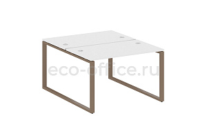 Рабочая станция METAL SYSTEM STYLE БО.РАС-СП-2.2 Белый / Мокко металл фото