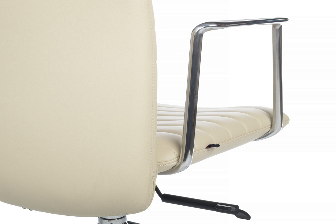кресло офисное rv design lino b2410 бежевая экокожа фото