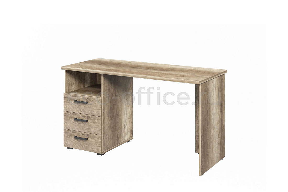 Стол на опорной тумбе LEMO L-28 Дуб Каньон купить в Москве