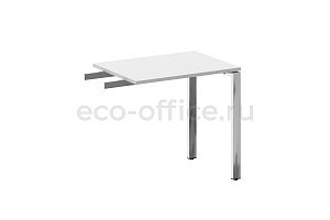 Брифинг-приставка METAL SYSTEM DIRECT БП.ПР-2 Белый / Нержавеющая сталь фото