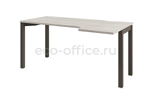 Бенч-система эргономичная, начальная секция SOLUTION D-521 R Акация Морава / Трюфель фото
