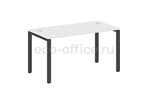 Стол письменный METAL SYSTEM STYLE БП.СП-3 Белый / Антрацит металл фото