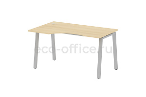 Стол криволинейный левый METAL SYSTEM STYLE БА.СА-2 (L) Акация Лорка / Серый металл фото