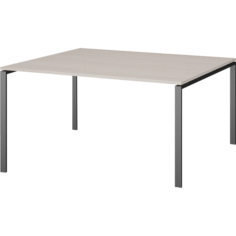 стол переговорный на металлокаркасе protech амп-004.123 ясень шимо/антрацит фото