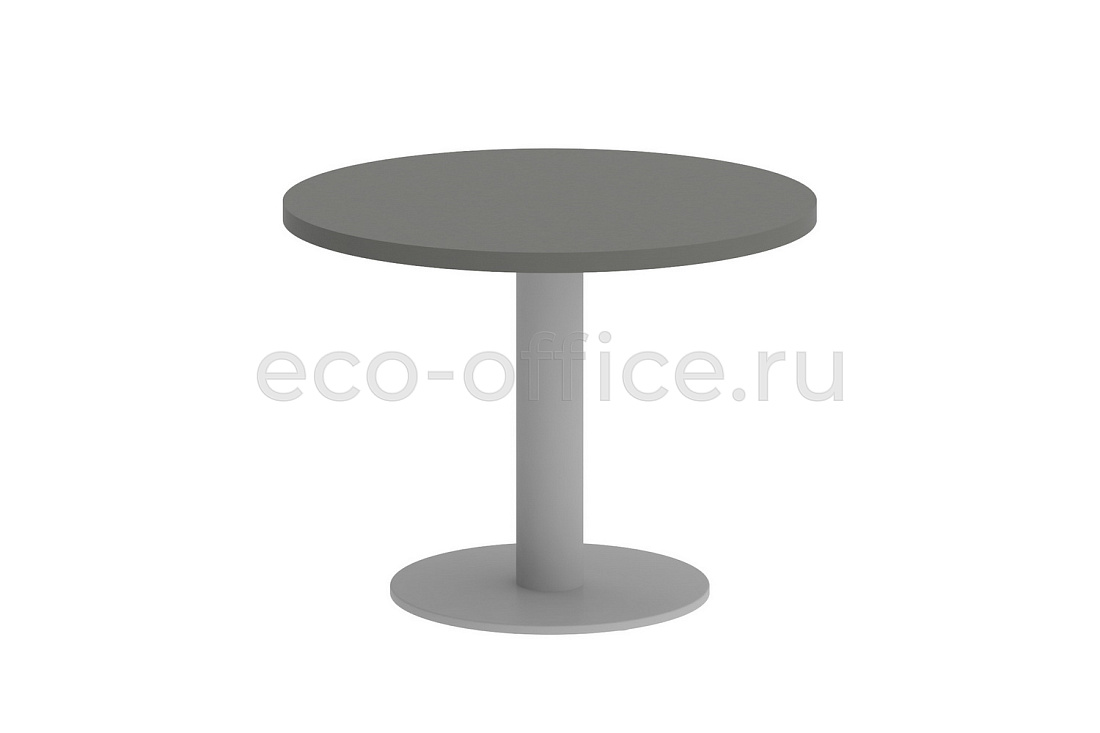 Стол журнальный круглый VR.SP-5-60.1G grey Металлик / Серый металл  стоимость