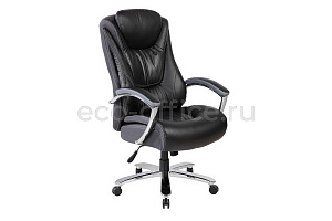 Кресло руководителя RV Chair BOSS 9373 Чёрная экокожа фото