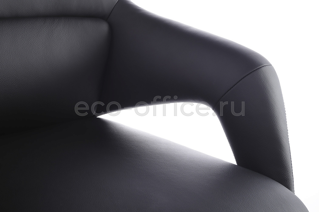 Кресло руководителя RV Design AURA FK005-A Чёрная кожа  стоимость