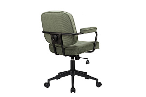 Кресло ECO-CHAIR CHESTER W-221T Зелёный велюр фото