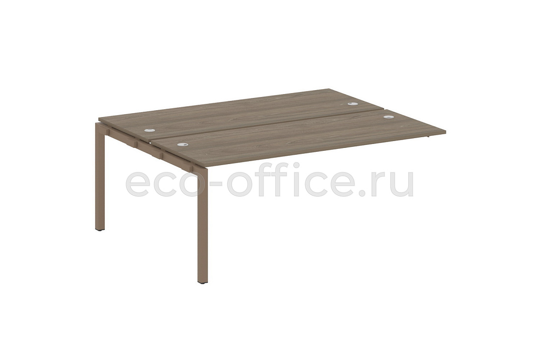 Проходной наборный элемент METAL SYSTEM QUATTRO 5x5 50БП.ПРС-СП-2.5 Вяз Благородный / Мокко металл купить в Москве