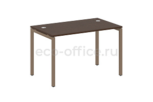 Стол письменный METAL SYSTEM QUATTRO 4x4 40БП.СП-2 Венге Цаво / Мокко металл фото