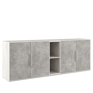 Шкаф низкий 4 створки, с нишей B-tone BTN36153031 фото