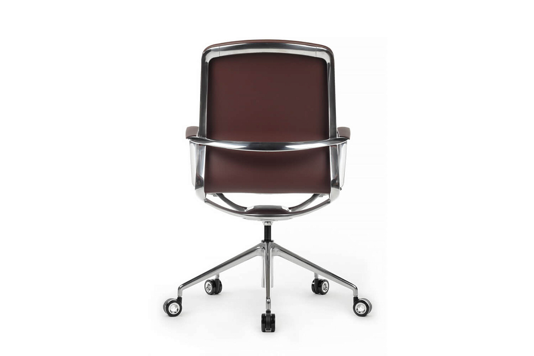 кресло rv design bond fk007-b11-p коричневая экокожа фото