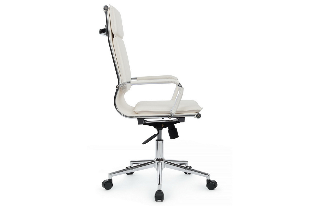 Кресло руководителя RV Chair HUGO 6003-1SE Белая экокожа  стоимость