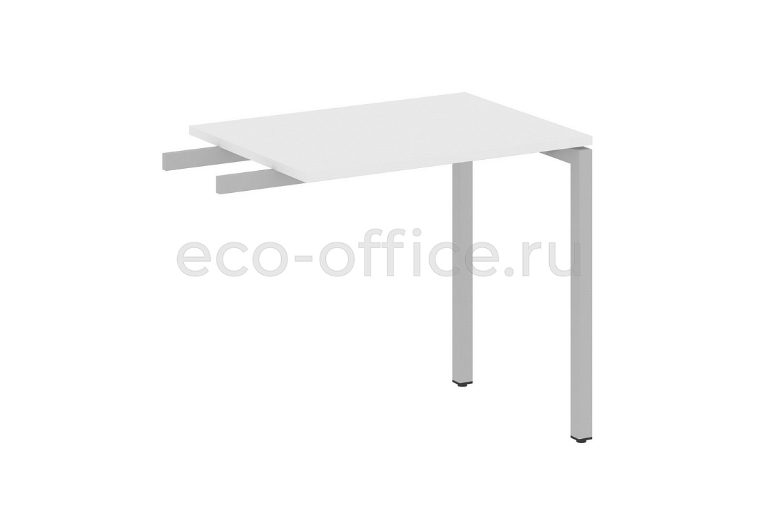 Приставной элемент на П-образном м/к METAL SYSTEM QUATTRO 4x4 40БП.ПР-2 Белый / Серый металл  стоимость