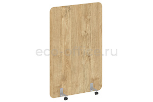 Перегородка на металлических опорах, на роликах R-LINE DP.R-120-180 Тиквуд Светлый фото
