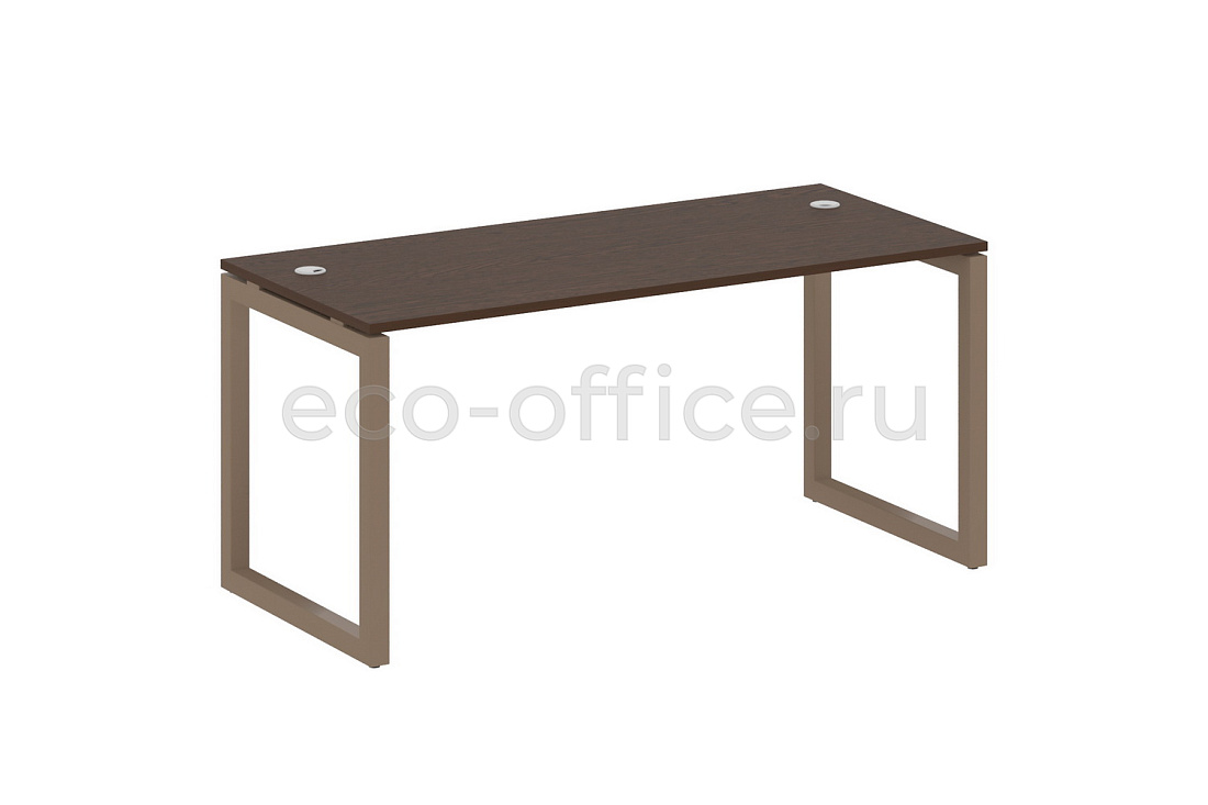Стол письменный METAL SYSTEM QUATTRO 5x5 50БО.СП-4 Венге Цаво / Мокко металл  стоимость