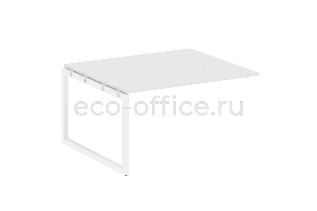 Проходной наборный элемент переговорного стола METAL SYSTEM QUATTRO 5x5 50БО.ППРГ-3 Белый / Белый металл  стоимость