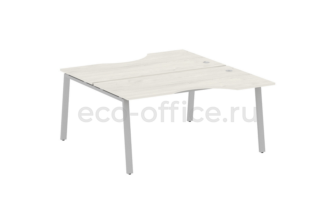 Рабочая станция криволинейная METAL SYSTEM STYLE БА.РАС-СА-2.1 Дуб Наварра / Серый металл  стоимость