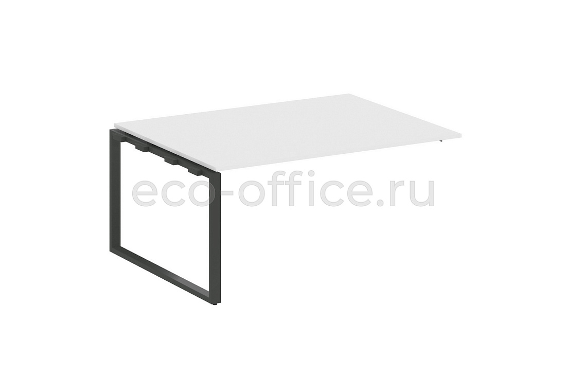 Проходной наборный элемент переговорного стола METAL SYSTEM STYLE БО.ППРГ-4 Белый / Антрацит металл  стоимость