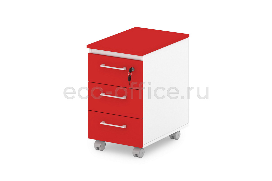 Тумба подкатная малая SENTIDA COLOR S-93 Земляника  стоимость