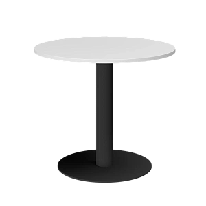 Стол круглый Protech АМ-Д90 Белый/Антрацит фото