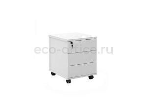 Тумба подкатная Basic TOUR 80T014 W3W3 Белый фото