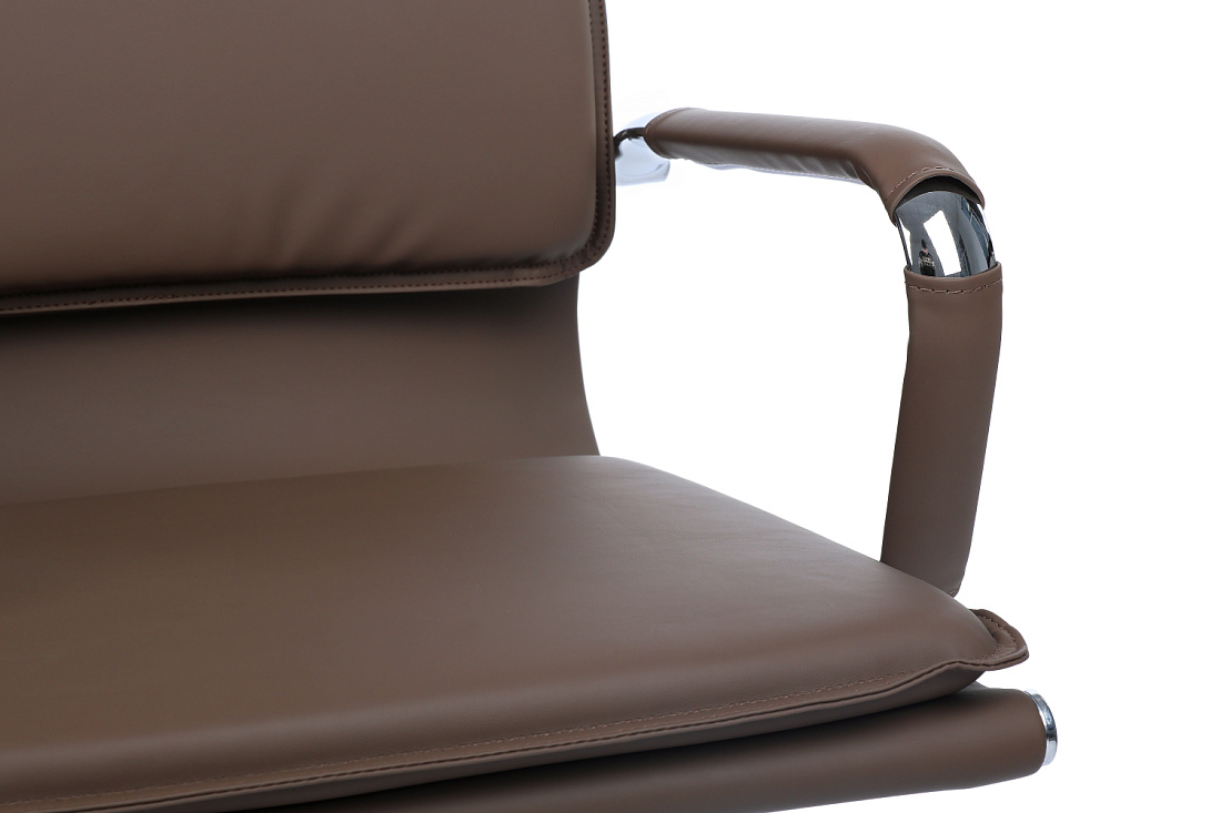 Кресло RV Chair HUGO 6003-2SE Коричневая экокожа  стоимость