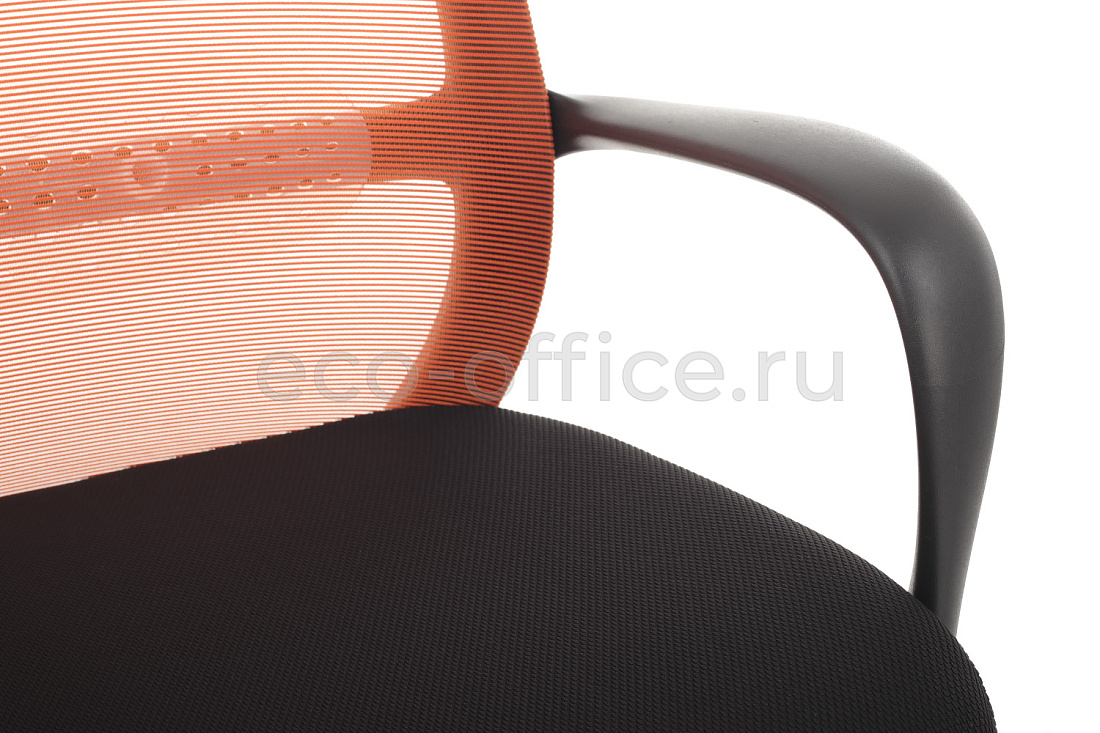 Кресло RV Design FAST W-207 Чёрный пластик / Оранжевая ткань стоимость