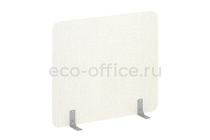 Перегородка на опорах с фетровыми подпятниками R-LINE SOFT AP.F-136-120 Рогожка Romeo 01 / Серый металл фото