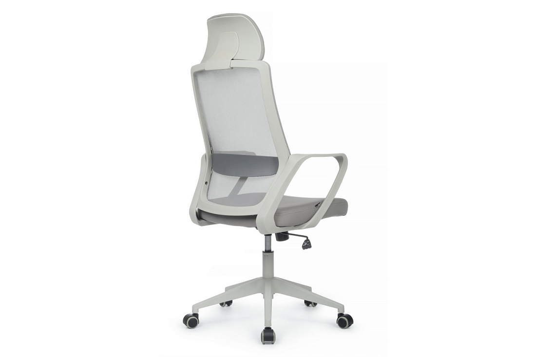 кресло rv chair point 8325h светло-серая ткань фото