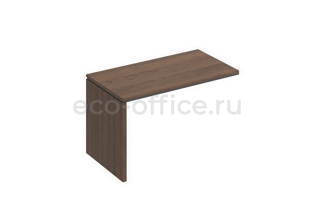 Брифинг-приставка CITY СИ 1411 Дуб Гладстоун темный / Дуб Гладстоун темный / Антрацит  стоимость