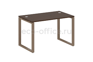 Стол письменный METAL SYSTEM STYLE БО.СП-2 Венге Цаво / Мокко металл фото
