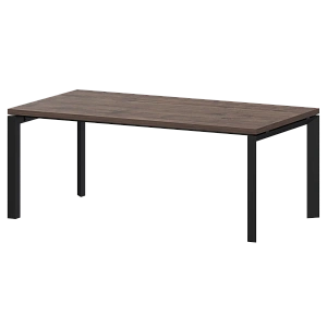 Стол руководителя на металлокаркасе Protech КТМ-17.38 Дуб апрель/Черный фото