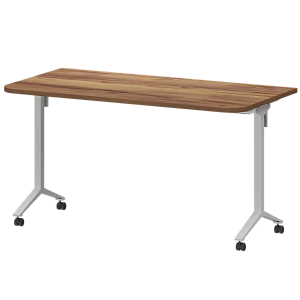 Стол мобильный складной радиусный Protech МБ25-140.70Р Таксония/Белый фото