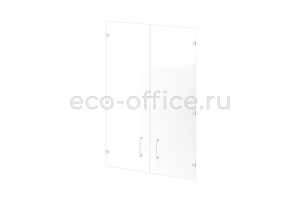 Двери средние стеклянные SENTIDA COLOR S-022 Матовое стекло фото