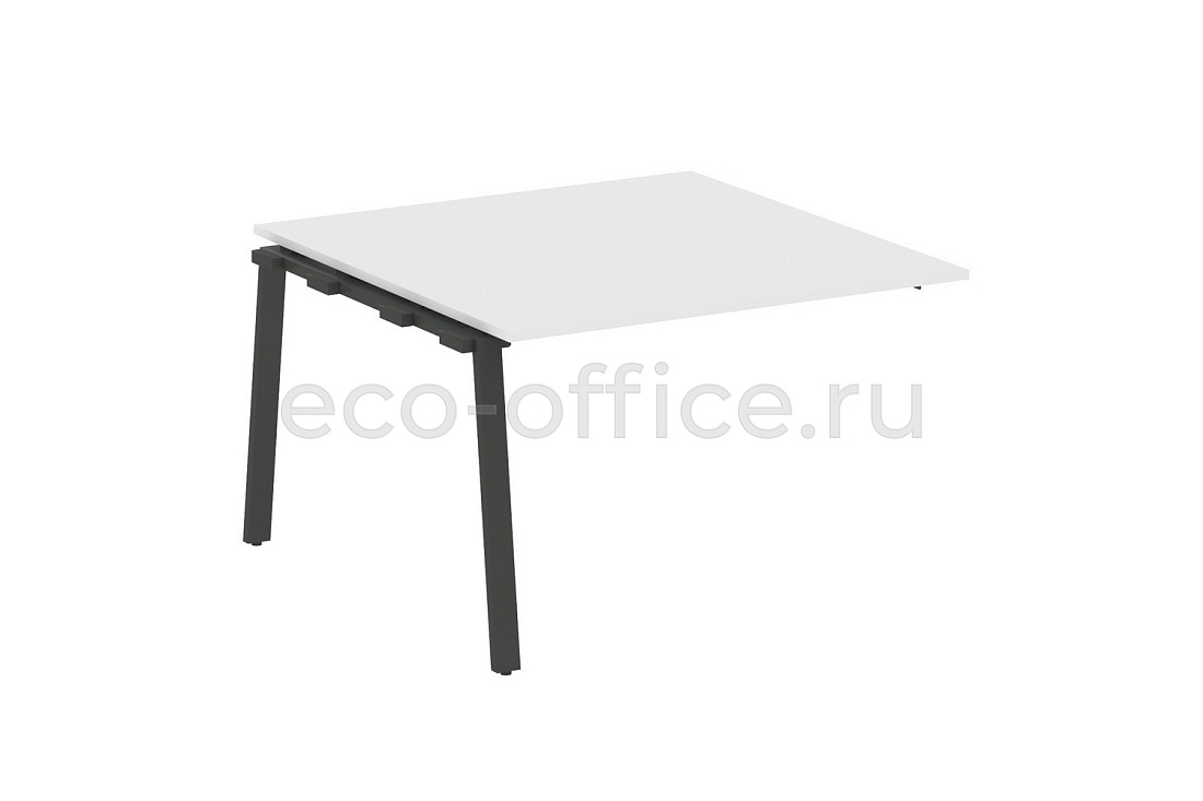 Проходной наборный элемент переговорного стола METAL SYSTEM STYLE БА.ППРГ-2 Белый / Антрацит металл  стоимость