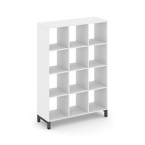 Каркас стеллажа 4 яр. STYLE PROJECT SN.KS-430 Белый/Металл Антрацит фото