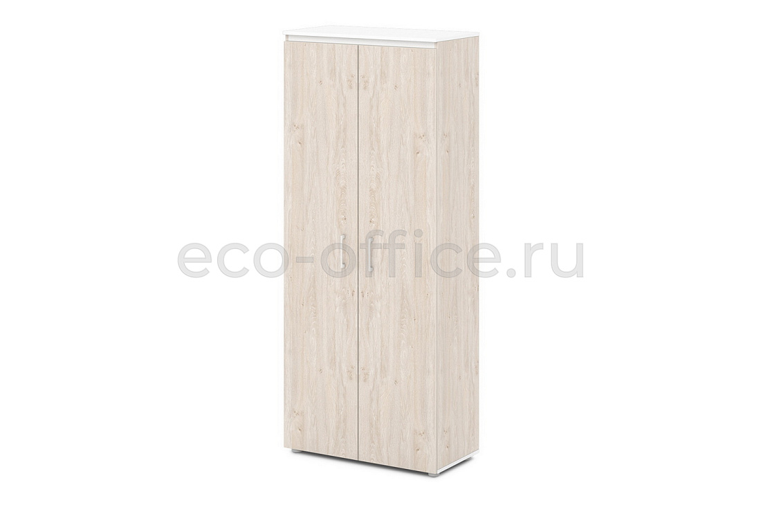 Шкаф для документов высокий SENTIDA S-601 Белый / Дуб Верцаска светлый  стоимость