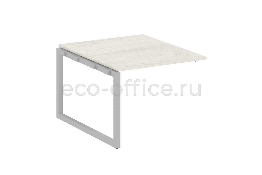 Проходной наборный элемент переговорного стола METAL SYSTEM QUATTRO 5x5 50БО.ППРГ-1 Дуб Наварра / Серый металл  стоимость