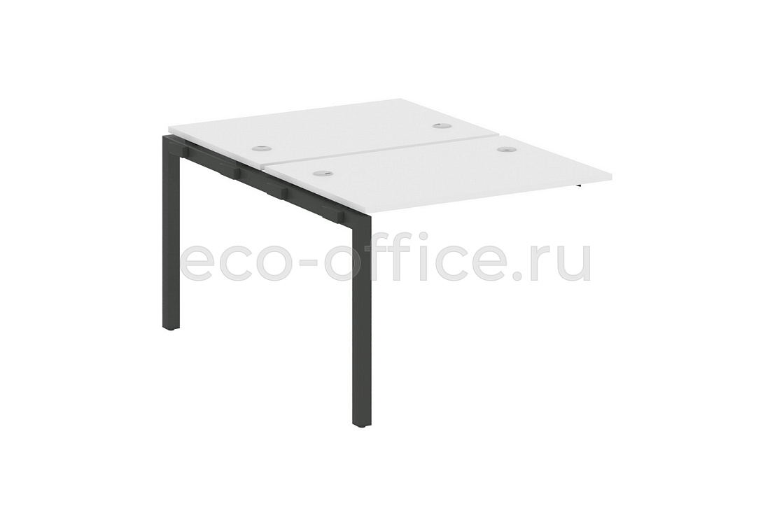 Проходной наборный элемент METAL SYSTEM QUATTRO 5x5 50БП.ПРС-СП-2.1 Белый / Антрацит металл купить в Москве
