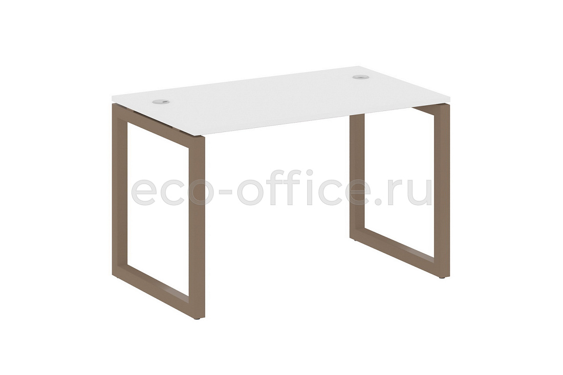 Стол письменный METAL SYSTEM QUATTRO 5x5 50БО.СП-2 Белый / Мокко металл  стоимость