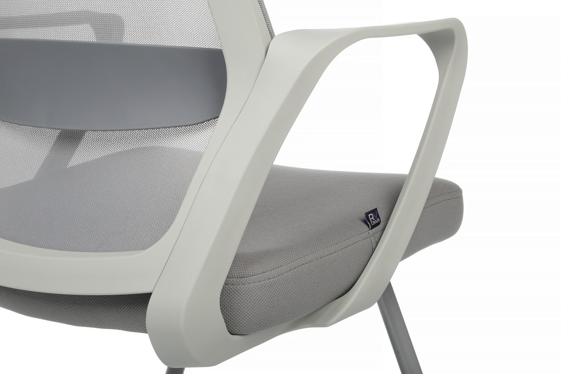 конференц-кресло rv chair point 8325g светло-серая ткань фото